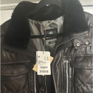 Bogner leather jacket